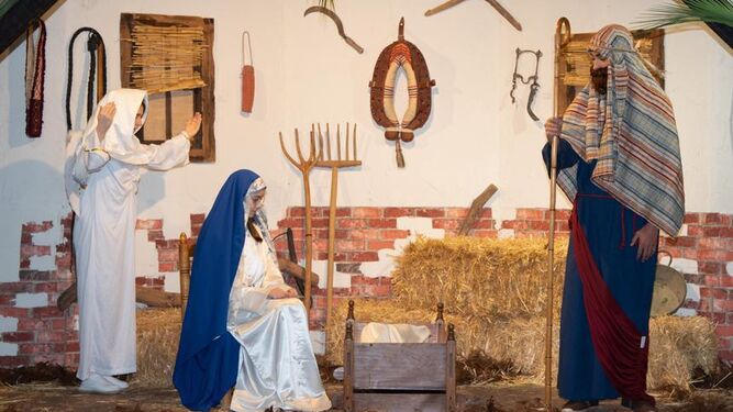 El Belén Viviente Diocesano vuelve a traer la Navidad a Málaga.