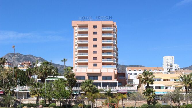 El hotel Tritón, localizado en Benalmádena.