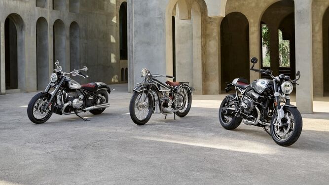 Dos motocicletas de BMW en edición especial para celebrar el centenario