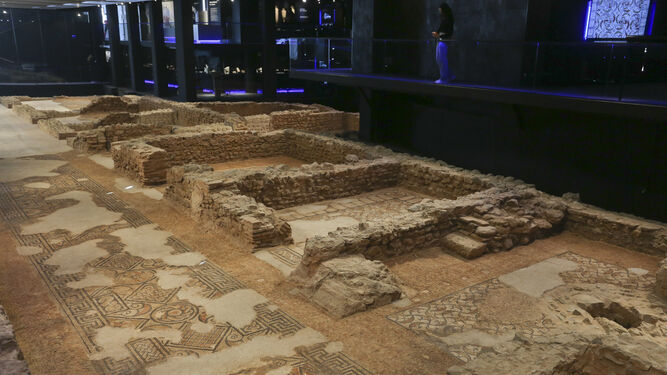 El yacimiento arqueológico romano Villa Antiopa.