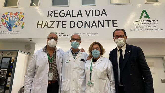 Presentación de la campaña para promocionar la donación de órganos y tejidos en el Clínico.