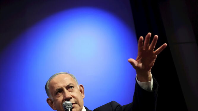 El próximo primer ministro israelí, Benjamin Netanyahu.