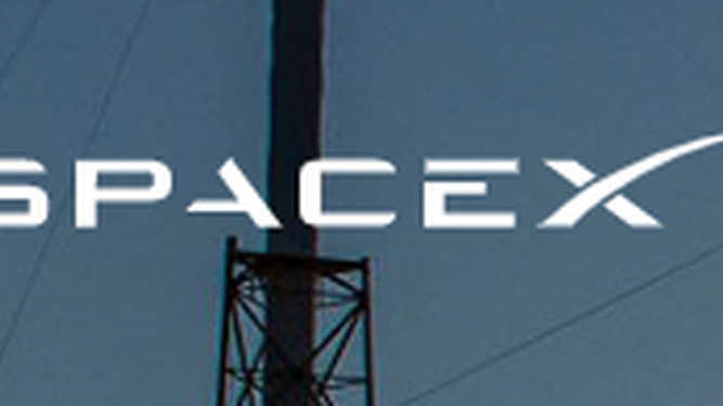 Logo de SpaceX.