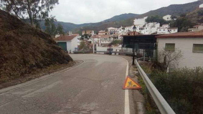 Una de las carreteras en las que hará mejoras la Diputación.