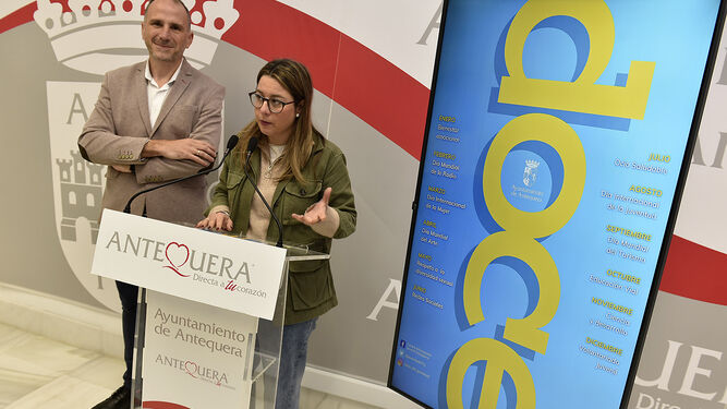 Presentación del programa en el Ayuntamiento de Antequera.