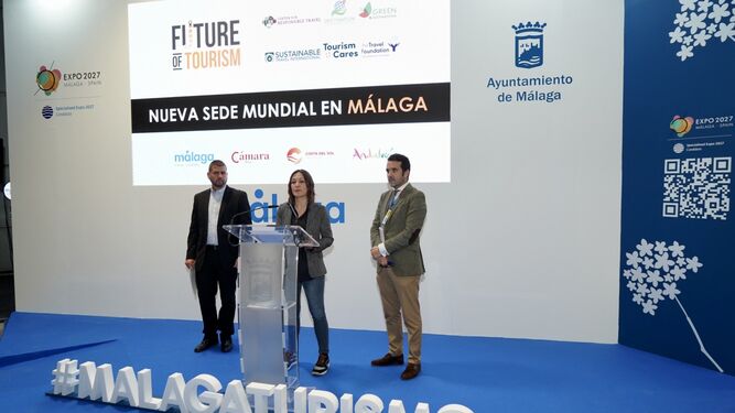 El anuncio en Fitur de que Málaga será la sede de la alianza de las grandes ONG mundiales de turismo sostenible.
