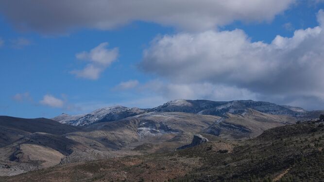 Vista de la Sierra de las Nieves.
