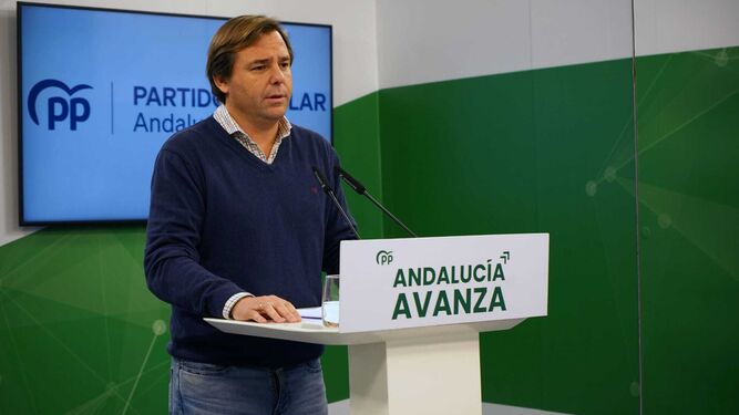 Antonio Repullo, secretario general del PP-A.