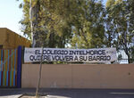 Los alumnos del Intelhorce llevan cuatro cursos fuera de su colegio y desplazados del barrio