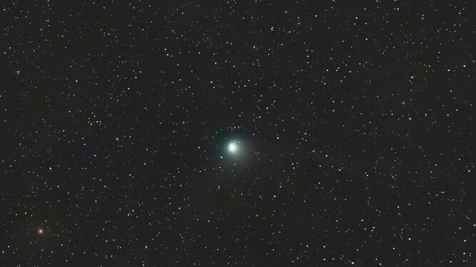 El cometa C/2023 E3 ZTF captado días atrás..