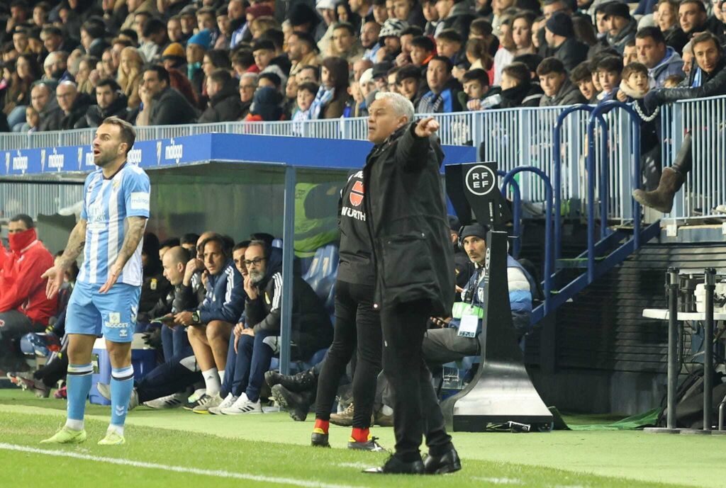 El M&aacute;laga CF - Real Oviedo, en fotos