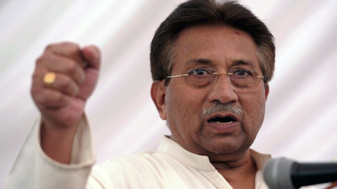 El ex dictador paquistaní Pervez Musharraf