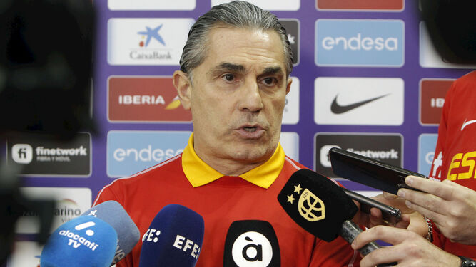 Sergio Scariolo, entrenador de la selección española.