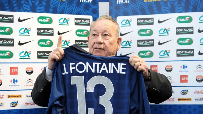 Just Fontaine, en una imagen de archivo de 2011 en París.