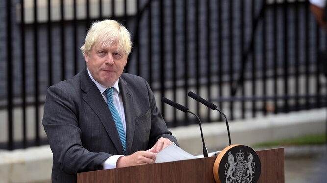 El ex primer ministro británico, Boris Johnson.
