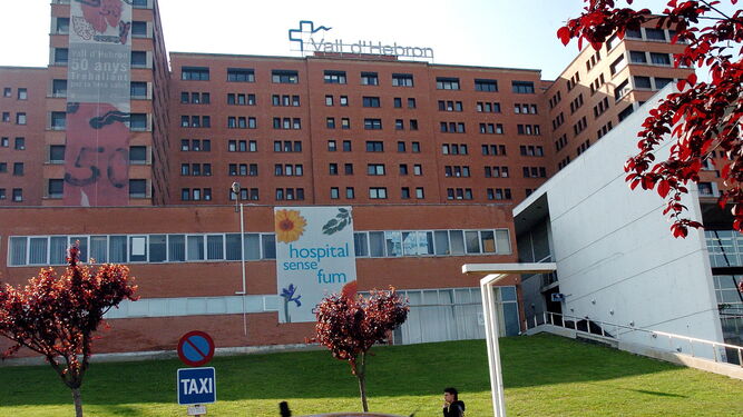 El hospital Vall  d'Hebron de Barcelona.