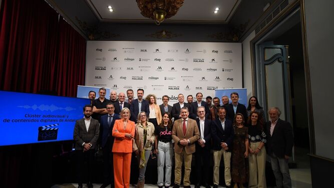 Asistentes al Clúster Audiovisual y de Contenidos Digitales de Andalucía celebrado en Málaga