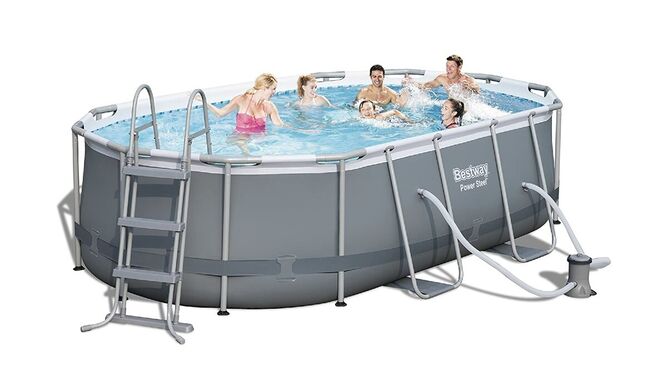Refréscate con esta piscina Bestway ¡ahora con 100€ de descuento en las Ofertas de Primavera de Amazon!