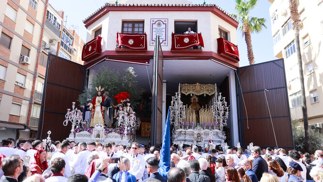 Prendimiento en el Domingo de Ramos de Málaga 2023, en fotos