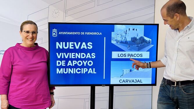 La presentación de las nuevas viviendas de apoyo municipal de Fuengirola.