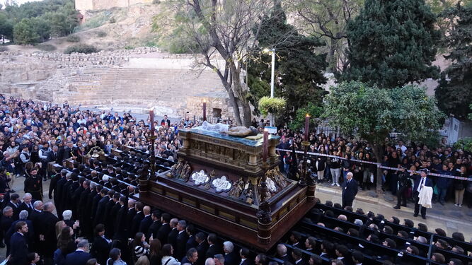 Las fotos del Sepulcro en el Viernes Santo de Málaga