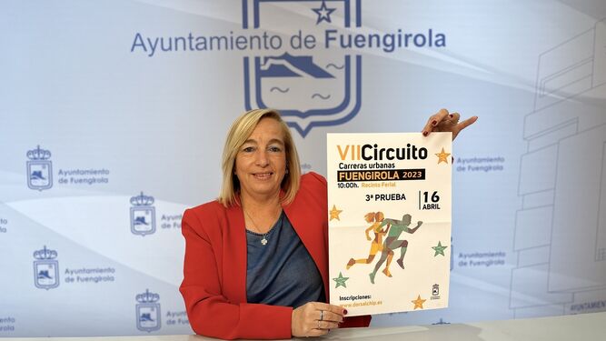 La concejala de Deportes, María Hernández.