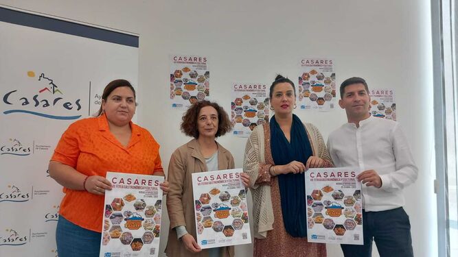La presentación de la Feria gastronómica de Casares.