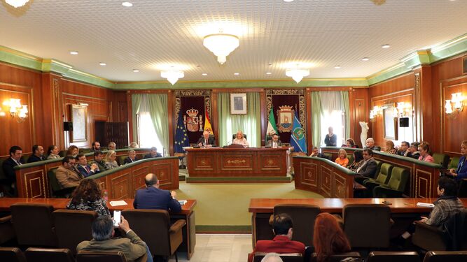 Pleno del Ayuntamiento de Marbella.