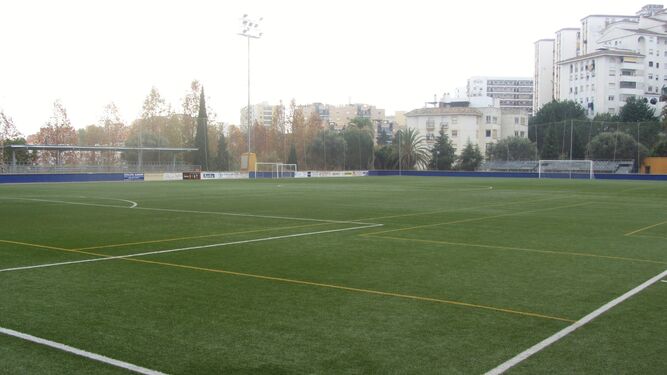 Imagen del campo de fútbol Luis Teruel.