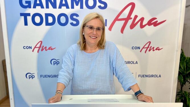 La candidata del PP a la Alcaldía de Fuengirola, Ana Mula.