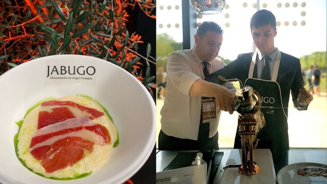 La DOP Jabugo triunfa entre la alta gastronomía de París