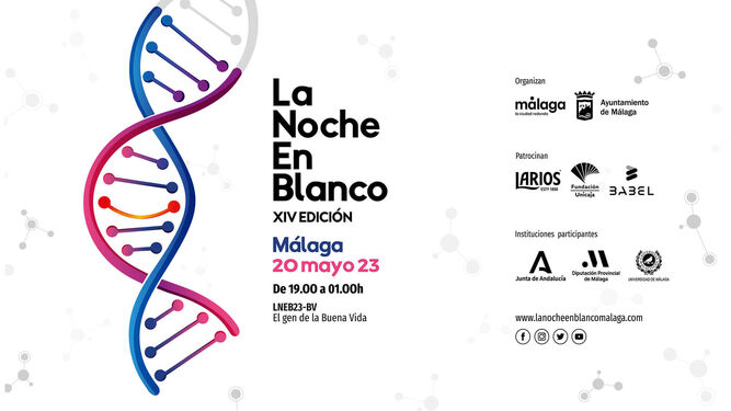 Cartel promocional de La Noche en Blanco.