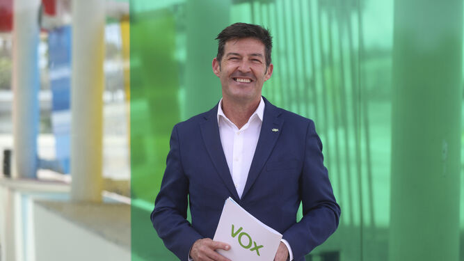 Antonio Alcázar, candidato de Vox a la Alcaldía de Málaga.
