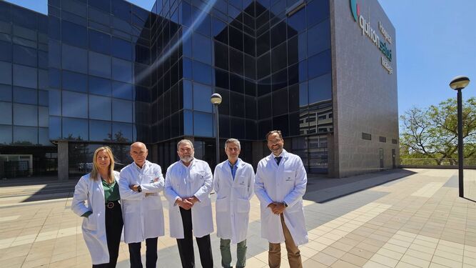 Equipo de la Unidad de Detección Precoz Avanzada Alzheimer y otras Demencias de Quirónsalud Málaga.
