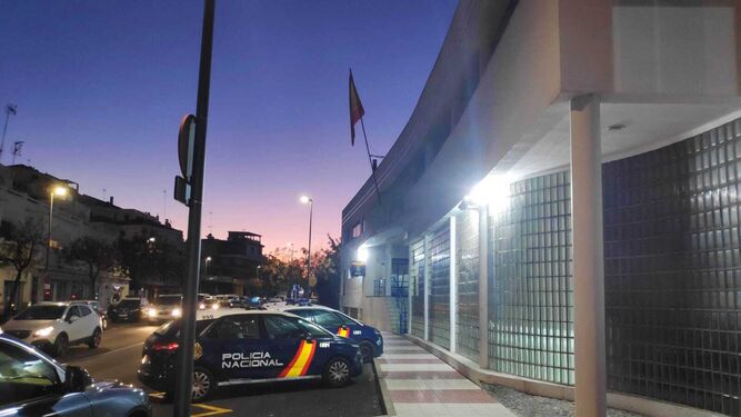 La Comisaría de la Policía Nacional en Marbella.
