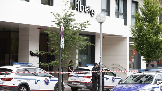 Imagen del aparta hotel en el que fue encontrada la víctima