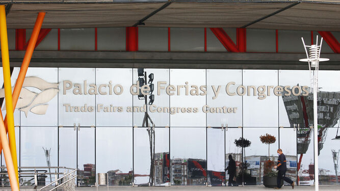 Fachada del Palacio de Ferias y Congresos de Málaga.