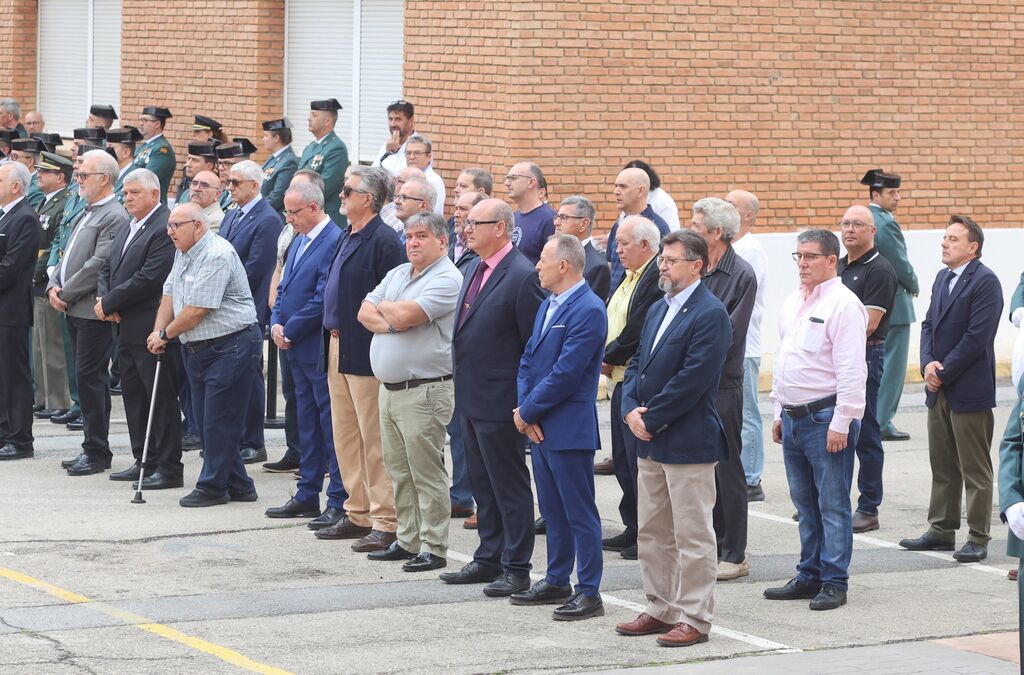 La Guardia Civil de M&aacute;laga homenajea a los agentes retirados en su 179 aniversario