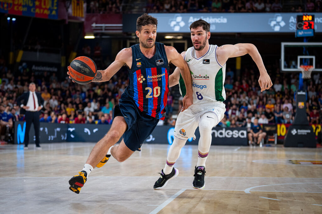 El Barcelona-Unicaja, semifinal del play off ACB, en fotos