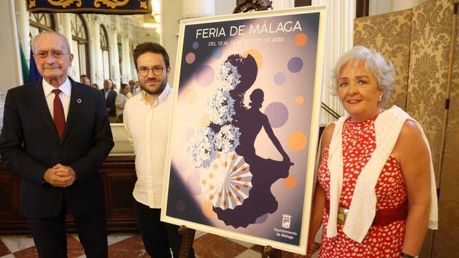 Presentado el cartel de la feria de Málaga 2023: 'Asómbrate en la feria'