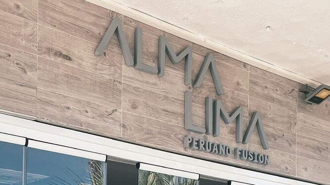 El restaurante Alma Lima de Málaga.