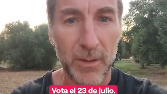 El actor malagueño Antonio de la Torre llama a votar a Sumar el 23-J