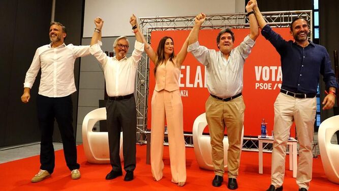 López, Granados, Ramírez, Escrivá y Pérez  cierran la campaña en Málaga.