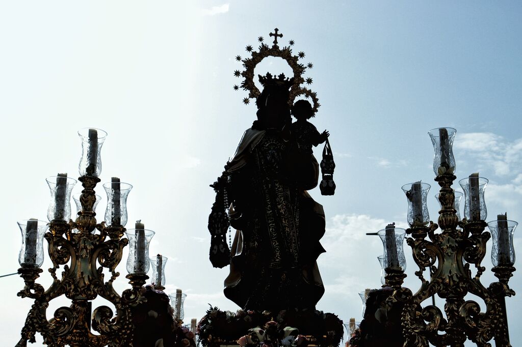 La Virgen del Carmen de Huelin, en fotos