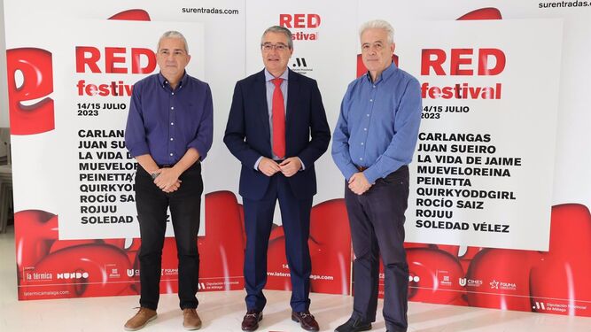La Diputación de Málaga entrega parte de la recaudación del RED Festival de La Térmica a la investigación contra el cáncer