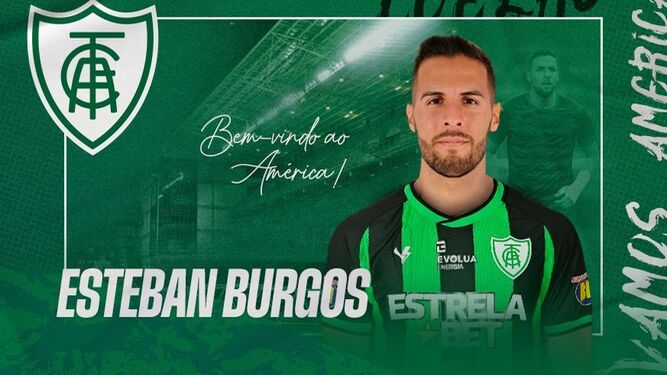 Burgos firma por América Mineiro