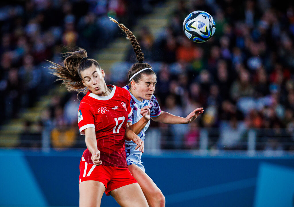 Las fotos de la goleada de Espa&ntilde;a a Suiza en el Mundial femenino