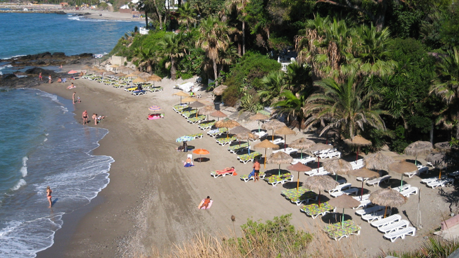 La Playa de la Viborilla, en Benalmádena.