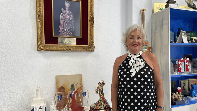 Teresa Porra, concejala de Servicios Operativos, Playas y Fiestas, en su despacho