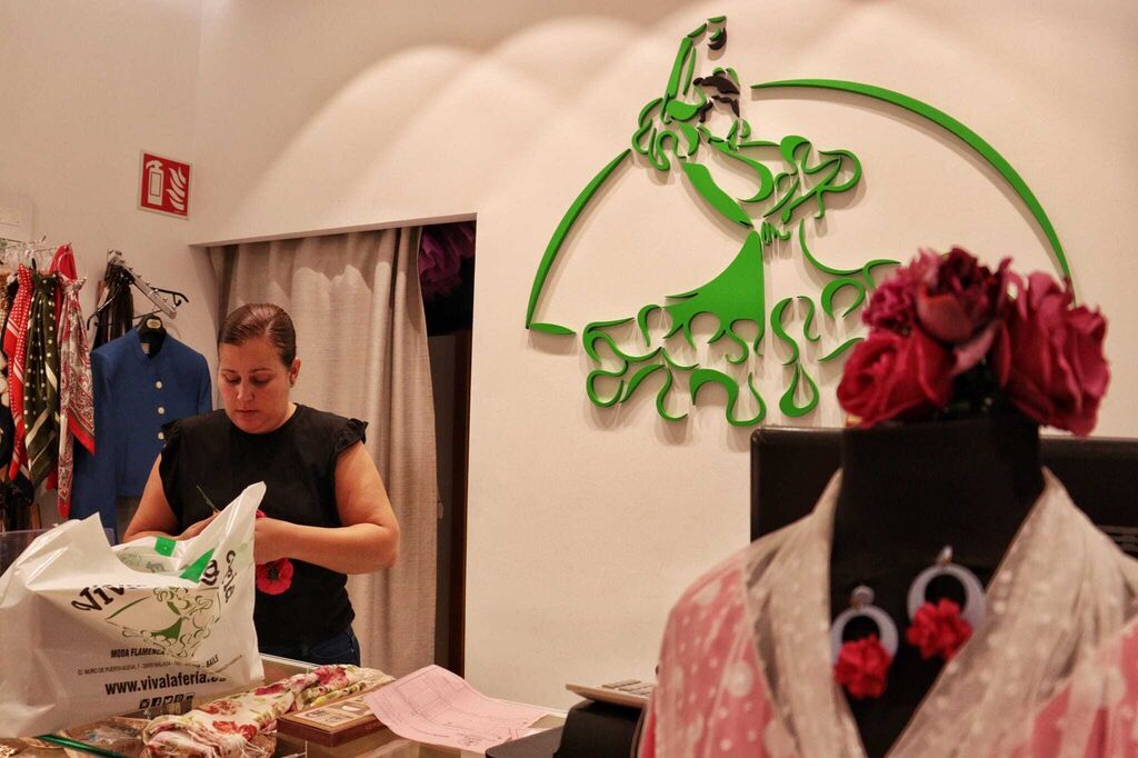 Lleno en las tiendas de moda flamenca de cara a la Feria